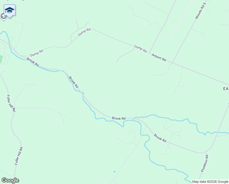 map of restaurants, bars, coffee shops, grocery stores, and more near 1061 Brook Road in Waitsfield