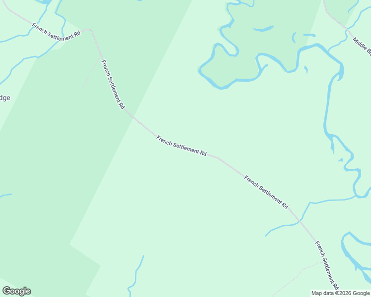 map of restaurants, bars, coffee shops, grocery stores, and more near French Settlement Road in Lewis County