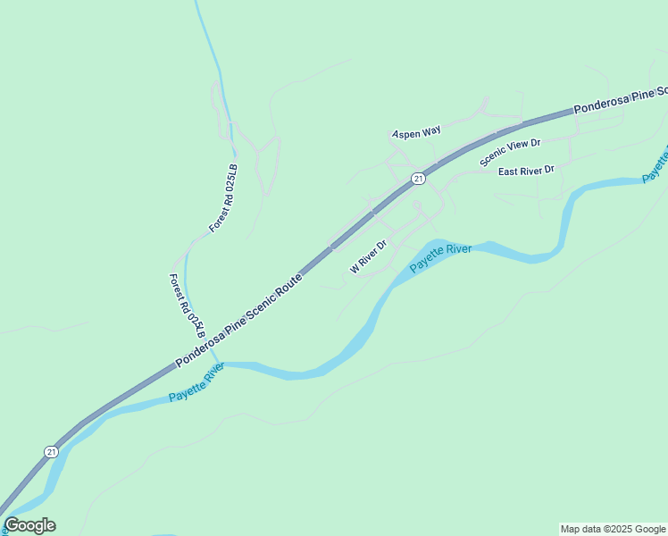map of restaurants, bars, coffee shops, grocery stores, and more near 1 South Fork Drive in Lowman
