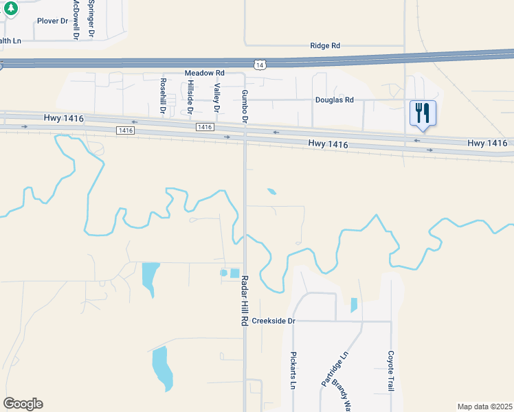 map of restaurants, bars, coffee shops, grocery stores, and more near Wilo Drive in Box Elder