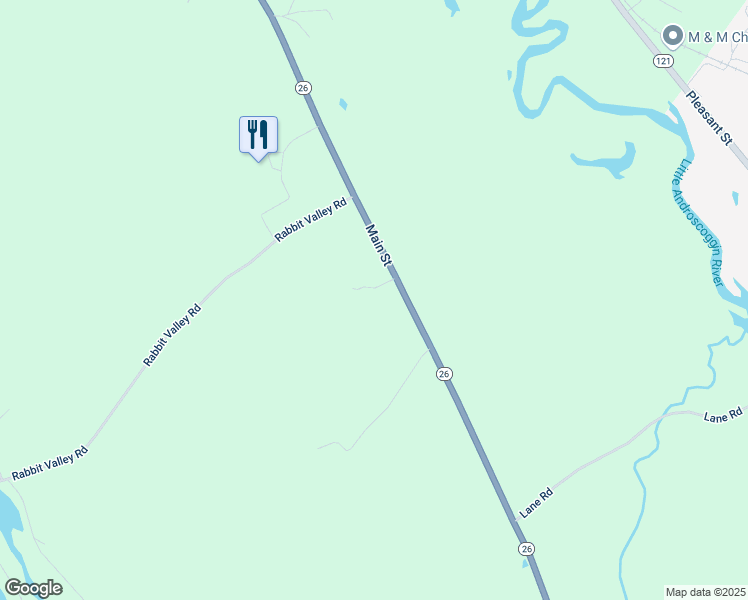 map of restaurants, bars, coffee shops, grocery stores, and more near 76 Main Street in Oxford