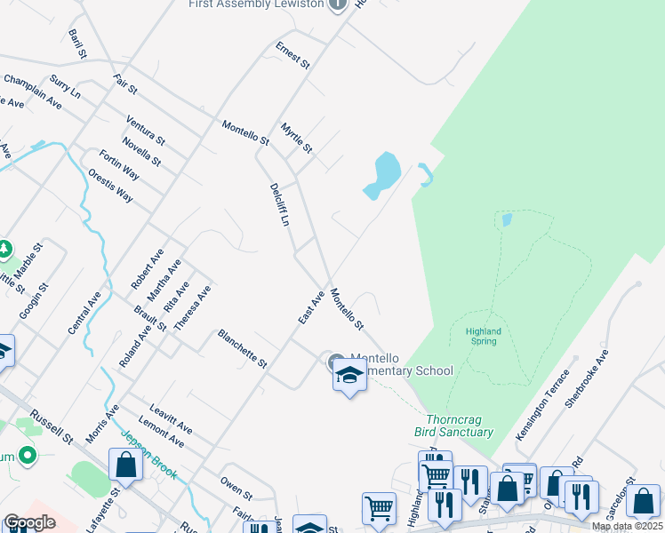 260 Montello Street, Lewiston ME Walk Score