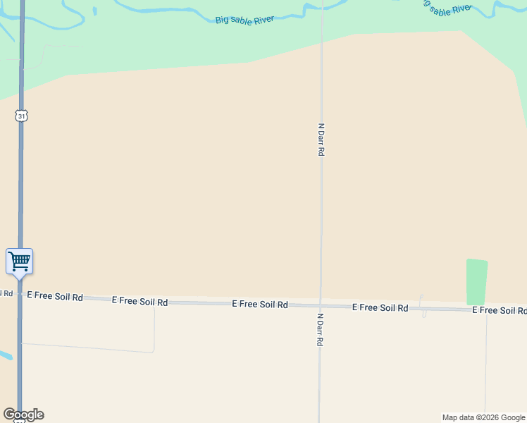 map of restaurants, bars, coffee shops, grocery stores, and more near in Free Soil