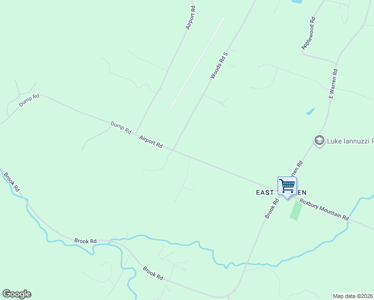 map of restaurants, bars, coffee shops, grocery stores, and more near 3061 Airport Rd in Warren