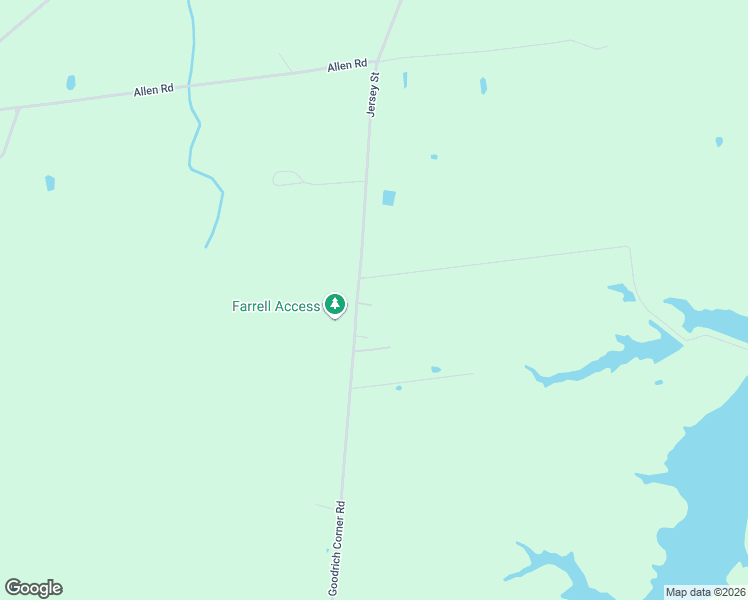 map of restaurants, bars, coffee shops, grocery stores, and more near 5783 Goodrich Corner Road in Addison