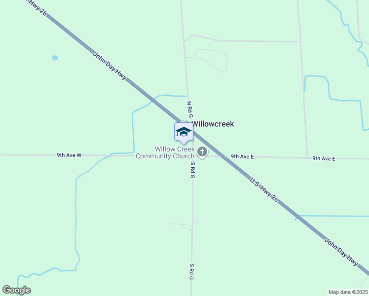 map of restaurants, bars, coffee shops, grocery stores, and more near 2300 9th Avenue West in Vale
