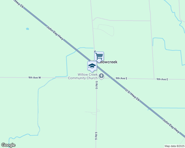 map of restaurants, bars, coffee shops, grocery stores, and more near 2300 9th Avenue West in Vale