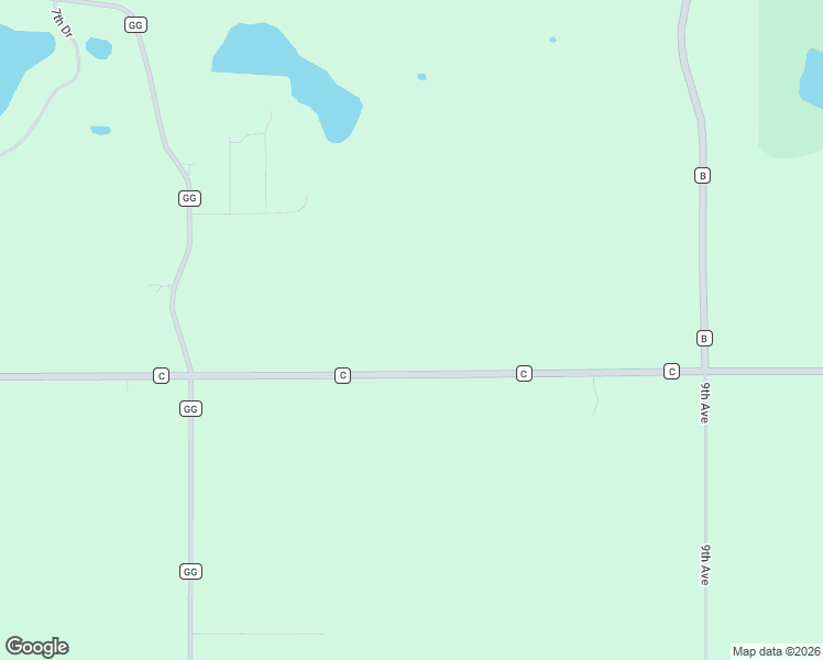 map of restaurants, bars, coffee shops, grocery stores, and more near W11530 County Road C in Hancock