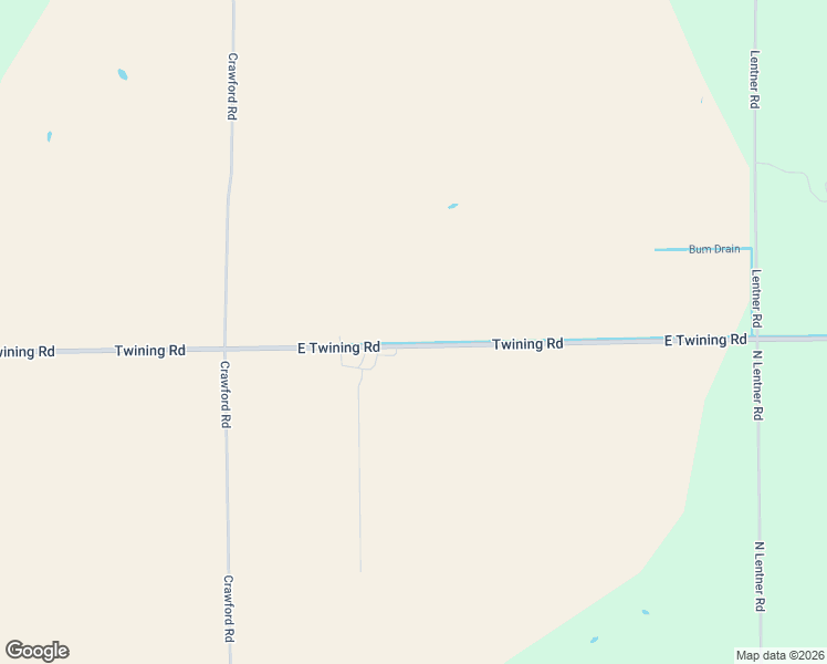 map of restaurants, bars, coffee shops, grocery stores, and more near 606 Crawford Road in Twining