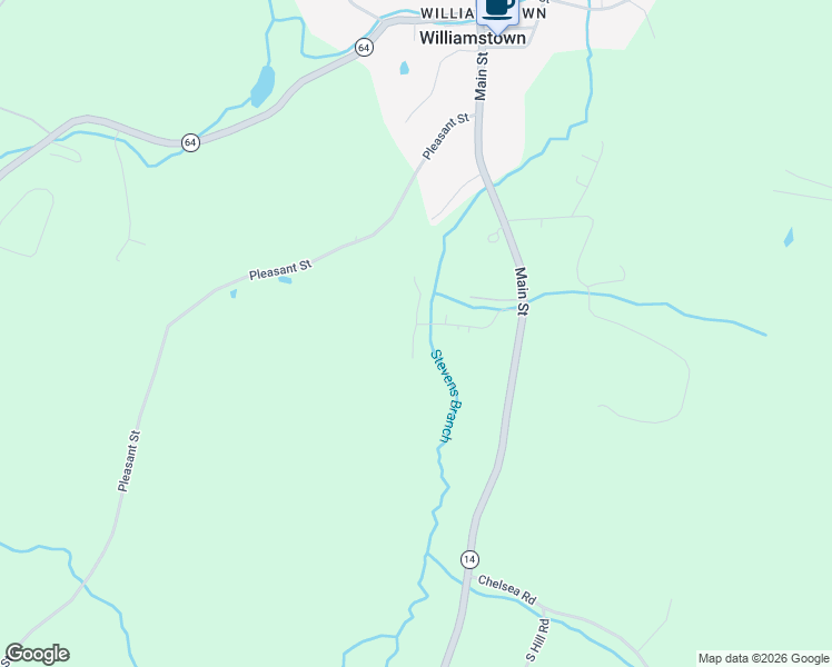 map of restaurants, bars, coffee shops, grocery stores, and more near 241 Industry Street in Williamstown