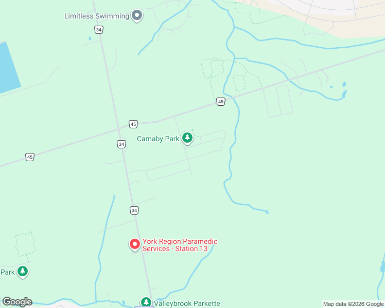 map of restaurants, bars, coffee shops, grocery stores, and more near 120 Chessington Avenue in East Gwillimbury