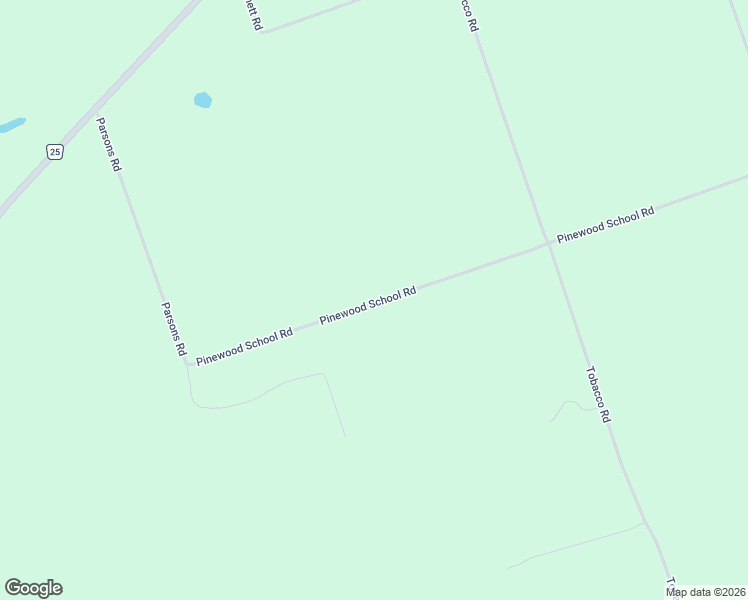 map of restaurants, bars, coffee shops, grocery stores, and more near 255 Pinewood School Road in Castleton