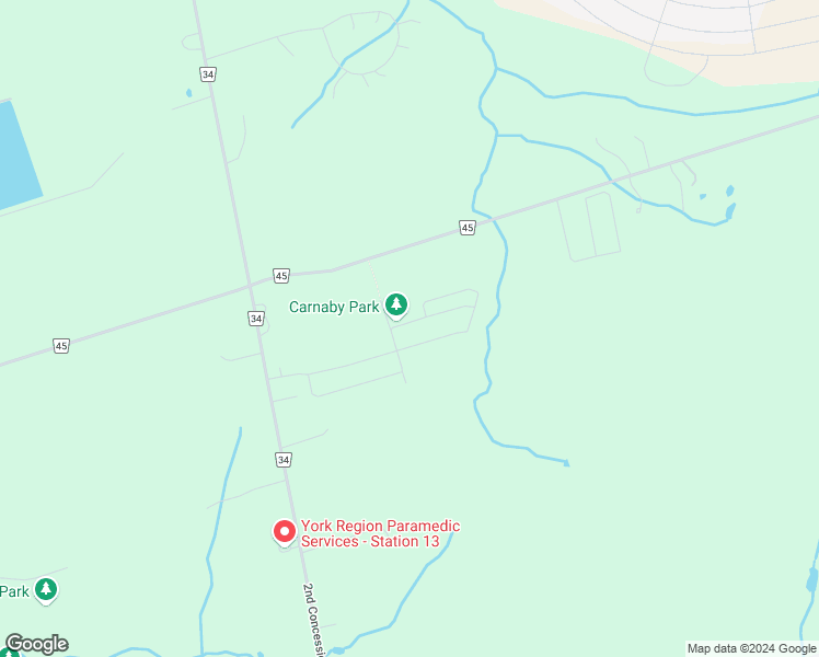map of restaurants, bars, coffee shops, grocery stores, and more near 83 Alvin Pegg DrIve in East Gwillimbury
