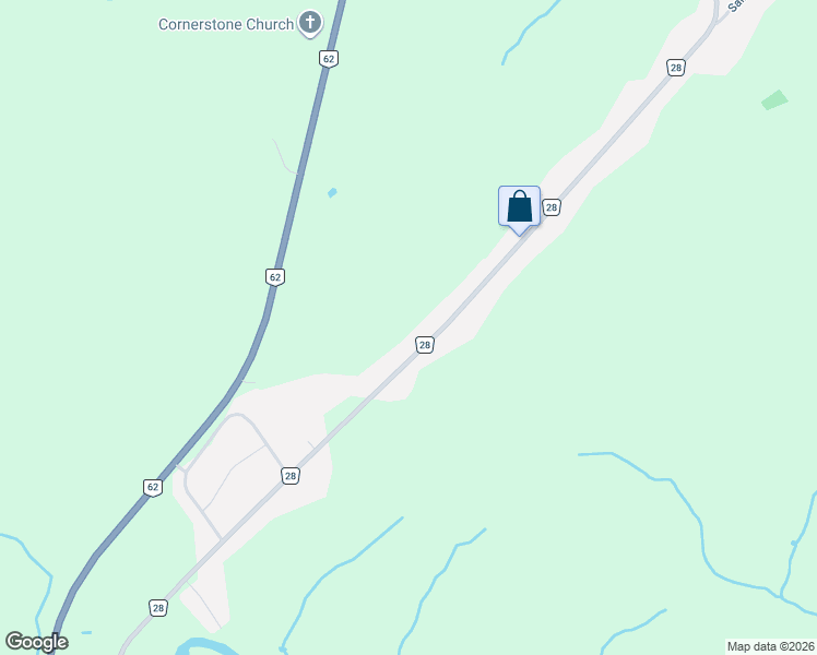 map of restaurants, bars, coffee shops, grocery stores, and more near 259 County Road 28 in Prince Edward