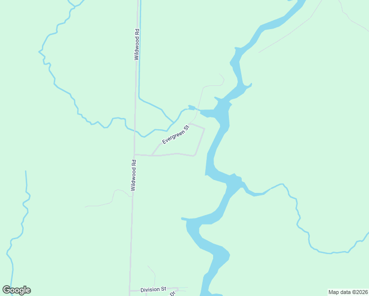 map of restaurants, bars, coffee shops, grocery stores, and more near 5050 Evergreen Street in Alger