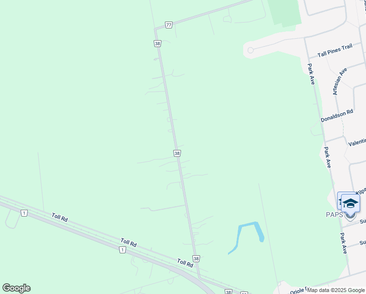 map of restaurants, bars, coffee shops, grocery stores, and more near 20173 Bathurst Street in East Gwillimbury