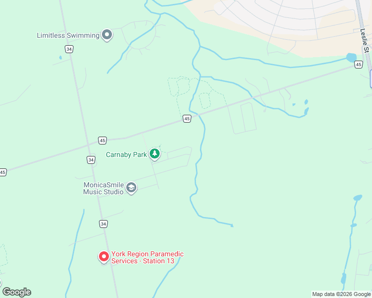 map of restaurants, bars, coffee shops, grocery stores, and more near 49 Blackpool Lane in East Gwillimbury