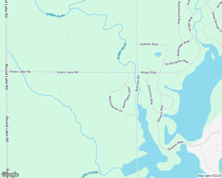 map of restaurants, bars, coffee shops, grocery stores, and more near Rutland Ct in Gladwin