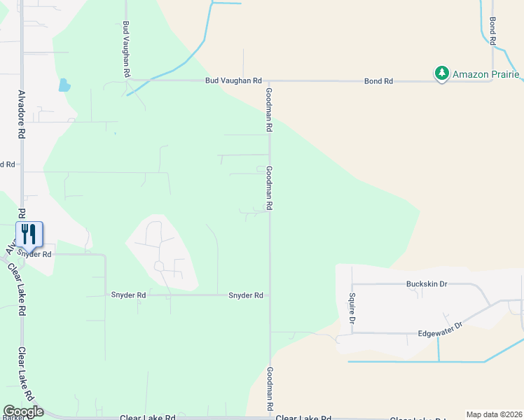 map of restaurants, bars, coffee shops, grocery stores, and more near 90440 Goodman Road in Junction City
