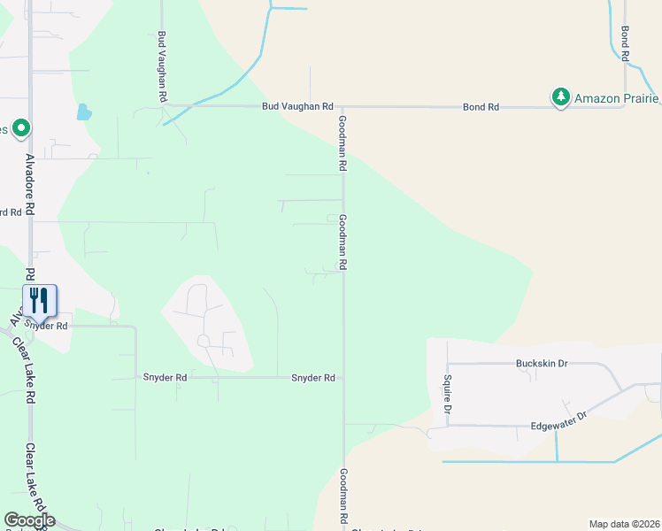 map of restaurants, bars, coffee shops, grocery stores, and more near 90440 Goodman Road in Junction City