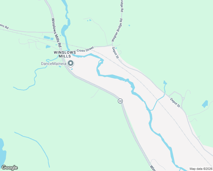 map of restaurants, bars, coffee shops, grocery stores, and more near 765 Winslows Mills Road in Waldoboro