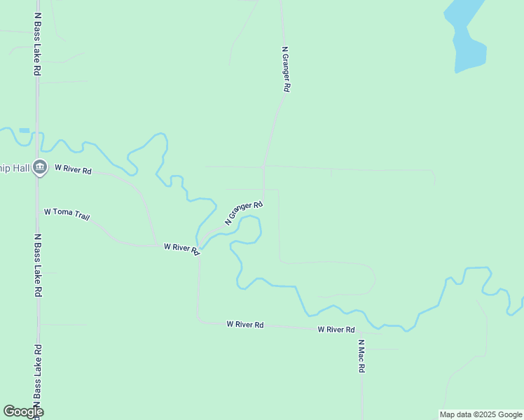map of restaurants, bars, coffee shops, grocery stores, and more near 9686 North Granger Road in Irons
