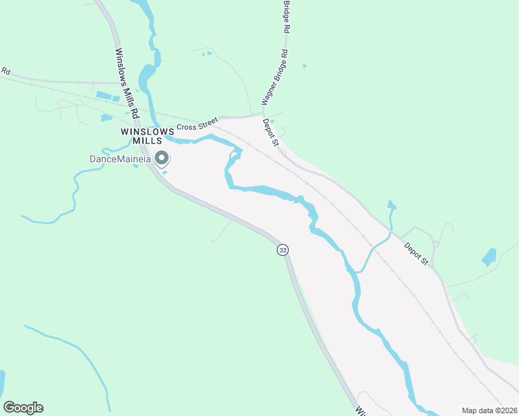map of restaurants, bars, coffee shops, grocery stores, and more near 765 Winslows Mills Road in Waldoboro