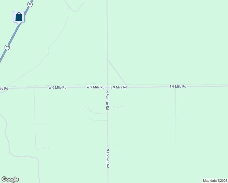 map of restaurants, bars, coffee shops, grocery stores, and more near 27 East 9 Mile Road in Irons