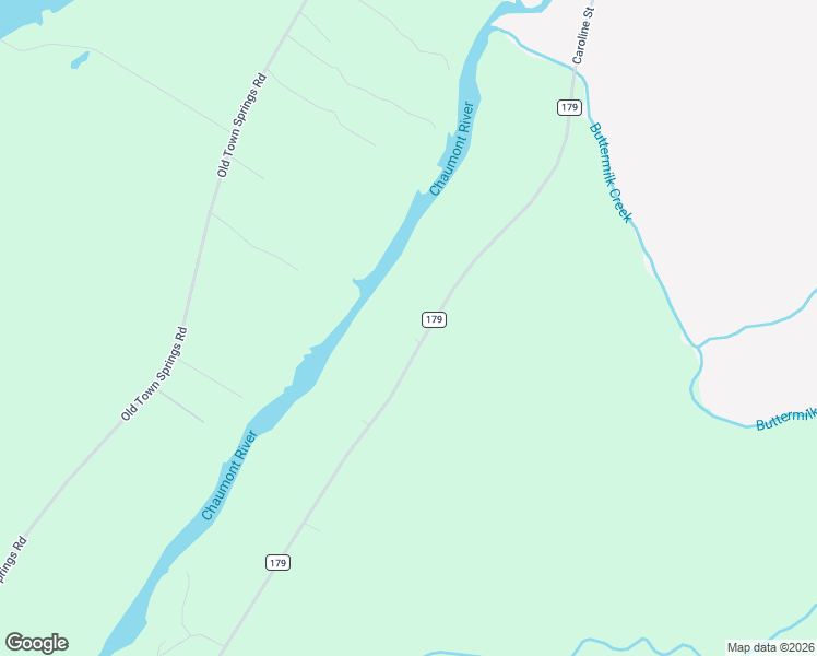 map of restaurants, bars, coffee shops, grocery stores, and more near 31099 County Road 179 in Chaumont