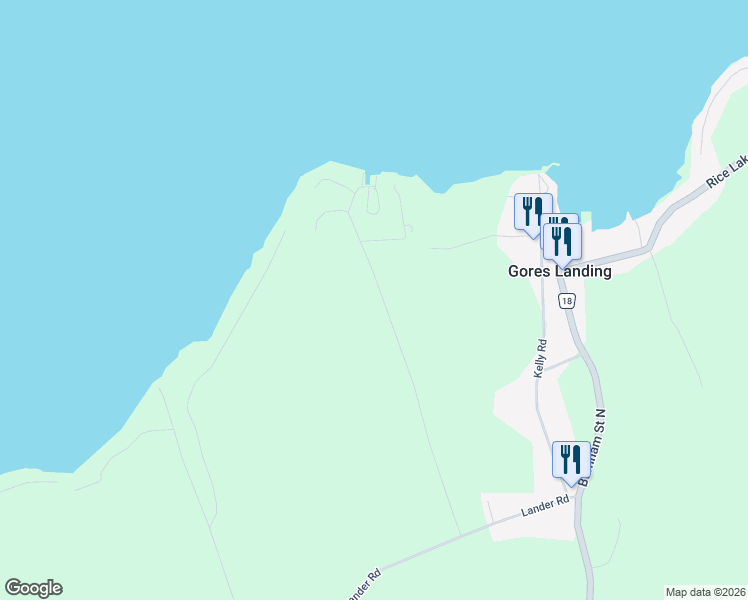 map of restaurants, bars, coffee shops, grocery stores, and more near 5278 Harris Boatworks Road in Gores Landing