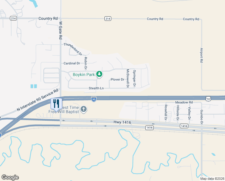 map of restaurants, bars, coffee shops, grocery stores, and more near 581 Stealth Ln in Box Elder