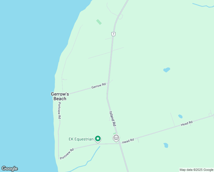 map of restaurants, bars, coffee shops, grocery stores, and more near 16500 Island Road in Port Perry