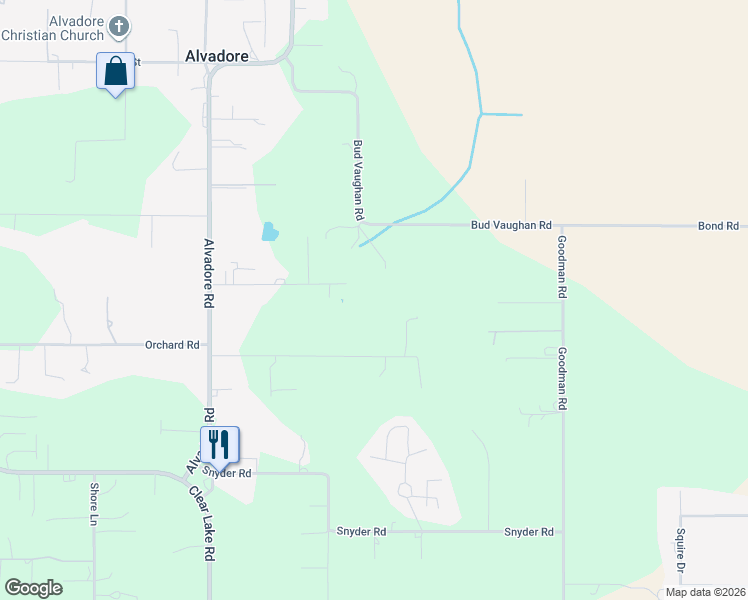 map of restaurants, bars, coffee shops, grocery stores, and more near 27619 Fruitway Road in Junction City