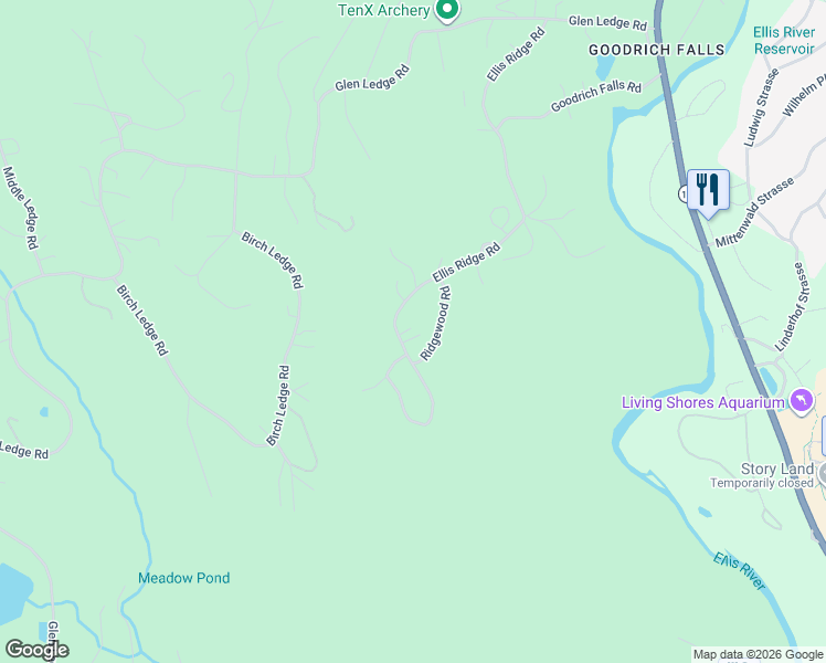 map of restaurants, bars, coffee shops, grocery stores, and more near 158 Ellis Ridge Road in Bartlett