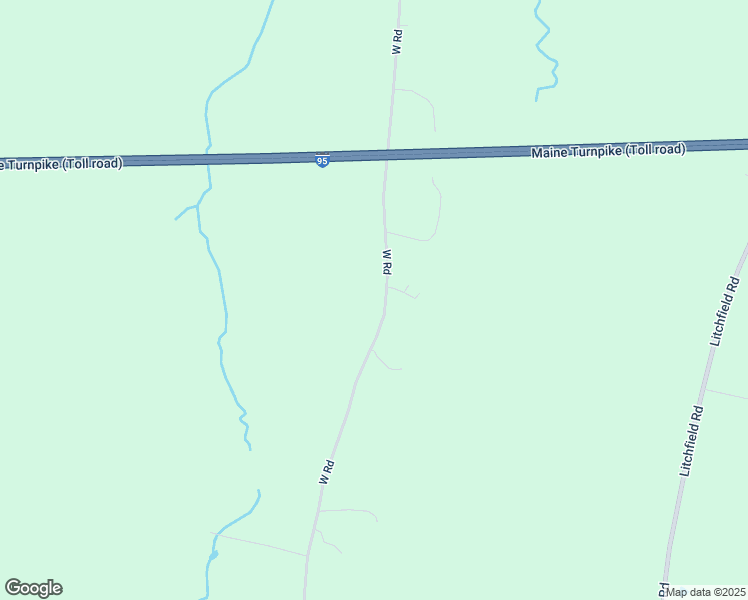 map of restaurants, bars, coffee shops, grocery stores, and more near 1158 West Road in Bowdoin