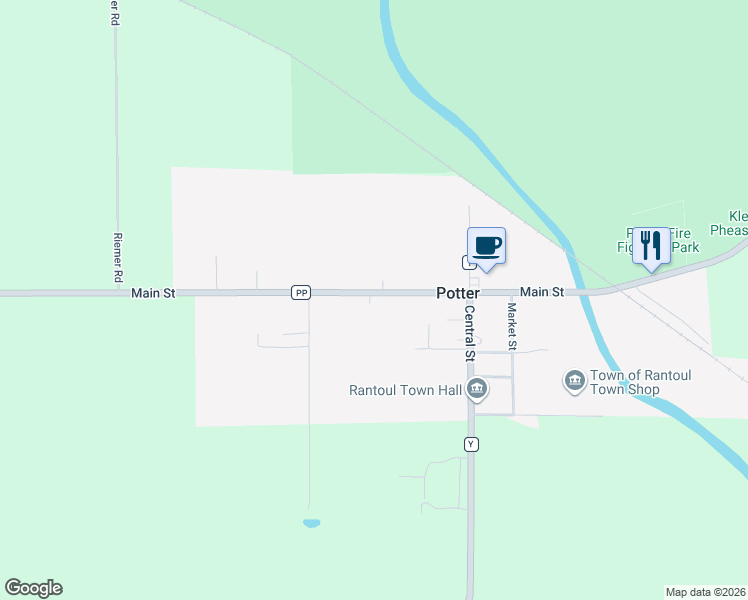 map of restaurants, bars, coffee shops, grocery stores, and more near 160 Main Street in Menasha