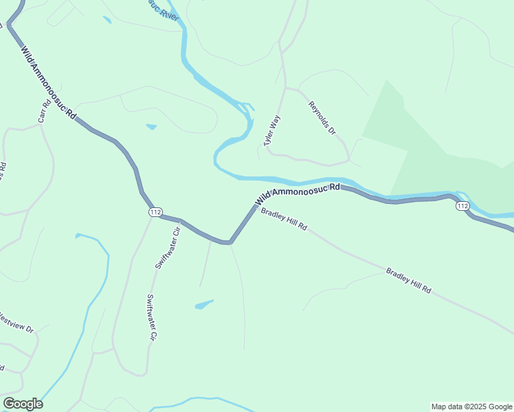 map of restaurants, bars, coffee shops, grocery stores, and more near 92 Route 112 in Woodsville