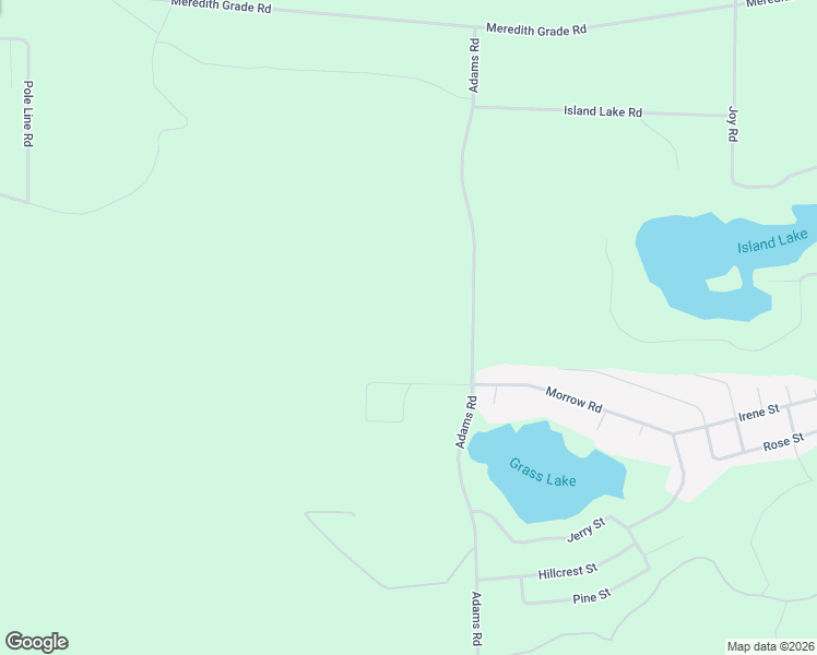 map of restaurants, bars, coffee shops, grocery stores, and more near 5055 Adams Road in Gladwin