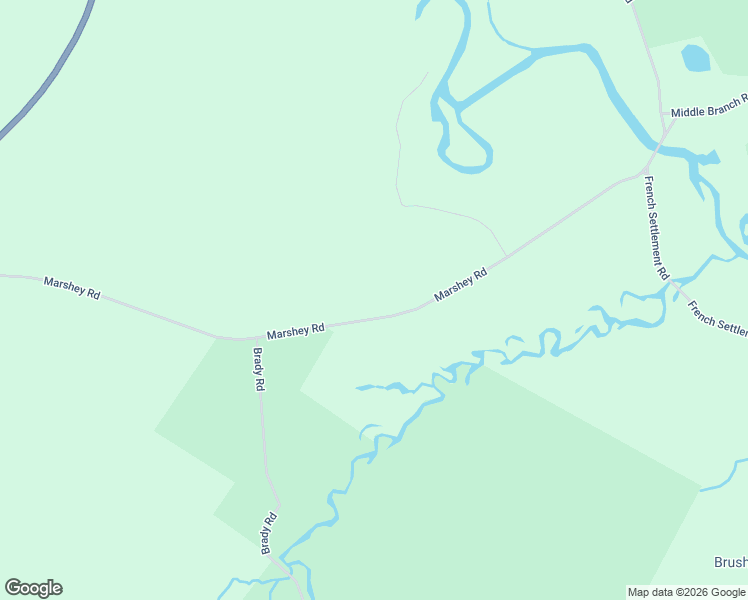 map of restaurants, bars, coffee shops, grocery stores, and more near 7818 Marshey Road in Harrisville