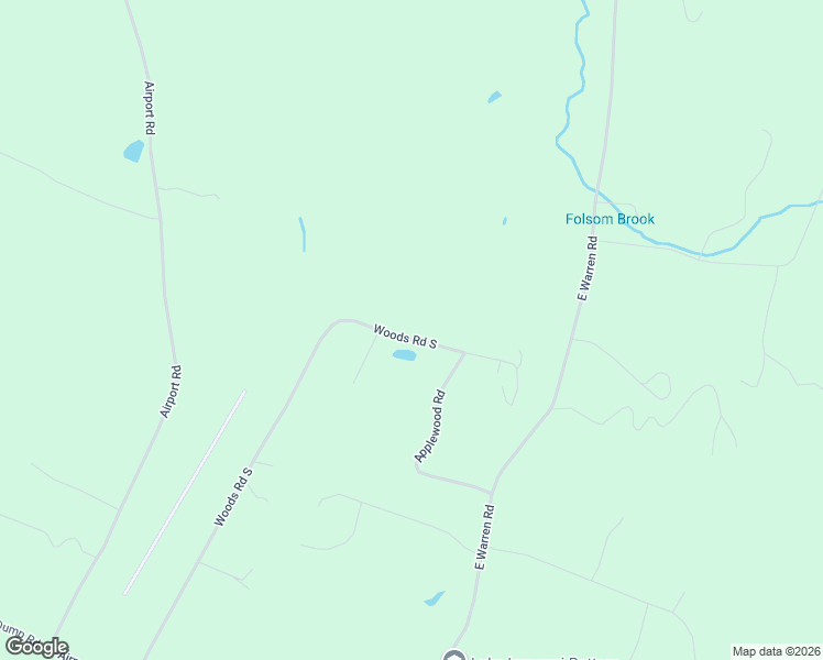 map of restaurants, bars, coffee shops, grocery stores, and more near 1019 Woods Road South in Warren