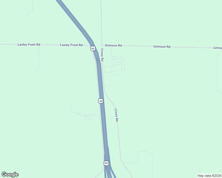 map of restaurants, bars, coffee shops, grocery stores, and more near 6408 Cross Road in Winneconne