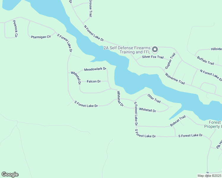 map of restaurants, bars, coffee shops, grocery stores, and more near 6600 Whitetail Drive in Alger