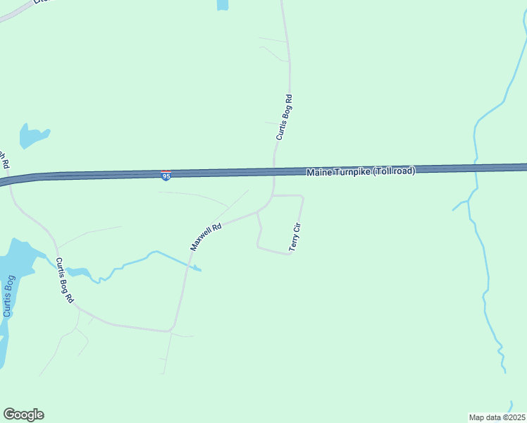 map of restaurants, bars, coffee shops, grocery stores, and more near 59 Maxwell Road in Sabattus