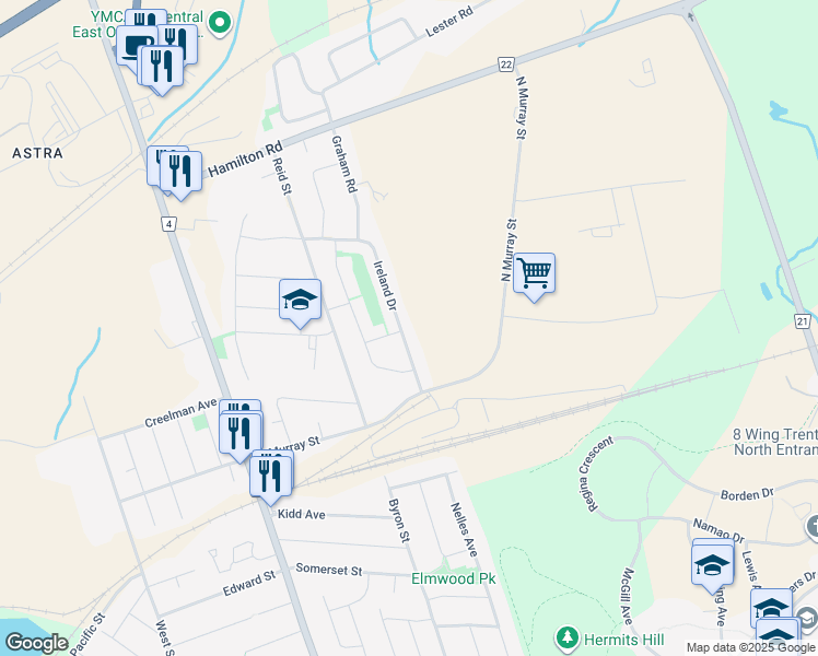 61 Ireland Drive, Quinte West ON Walk Score