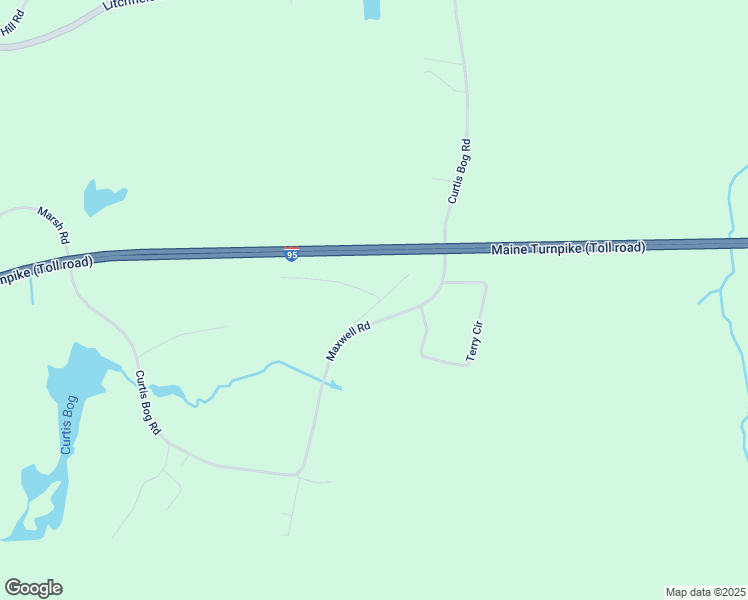 map of restaurants, bars, coffee shops, grocery stores, and more near 6 Meadow Lane in Sabattus