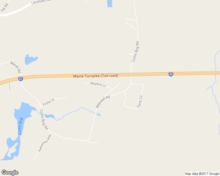 map of restaurants, bars, coffee shops, grocery stores, and more near 6 Meadow Lane in Sabattus
