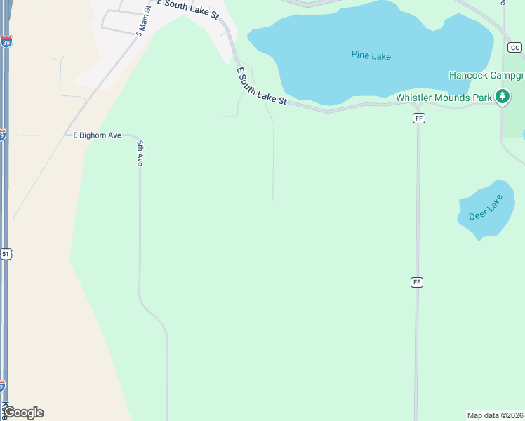 map of restaurants, bars, coffee shops, grocery stores, and more near 927 South Oakwood Street in Hancock