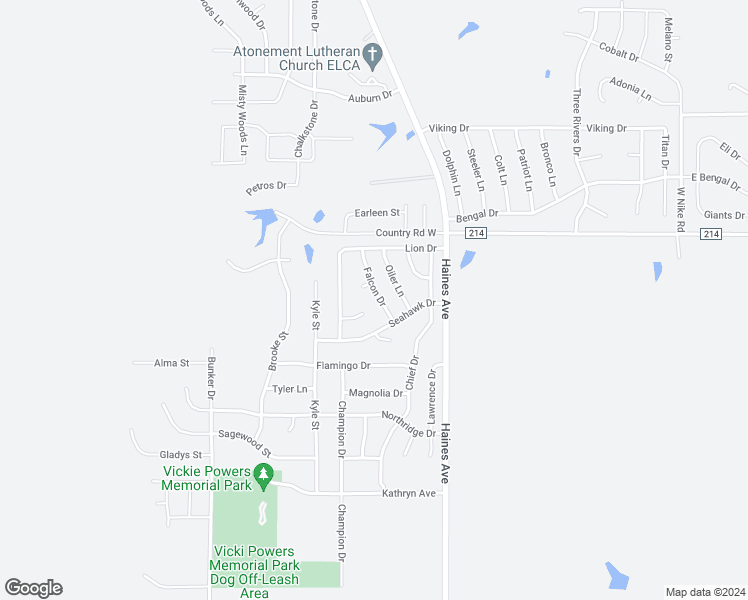 map of restaurants, bars, coffee shops, grocery stores, and more near 3927 Falcon Drive in Rapid City