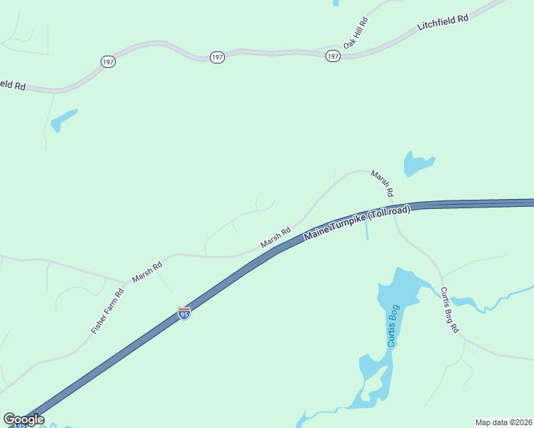 map of restaurants, bars, coffee shops, grocery stores, and more near 55 Aiden Drive in Sabattus