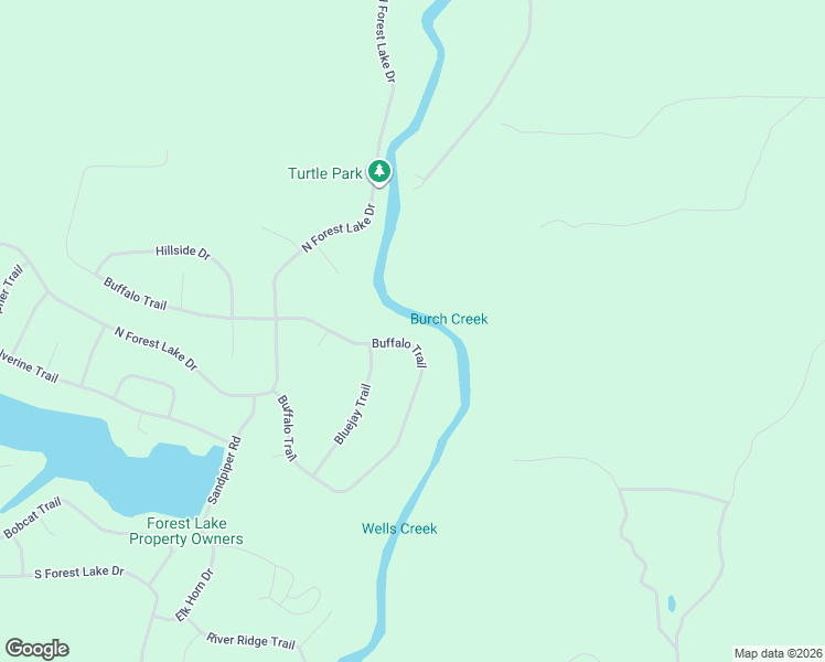 map of restaurants, bars, coffee shops, grocery stores, and more near 1235-5982 Buffalo Trail in Alger